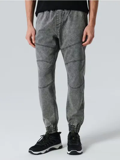 Traperice jogger s efektom pranja