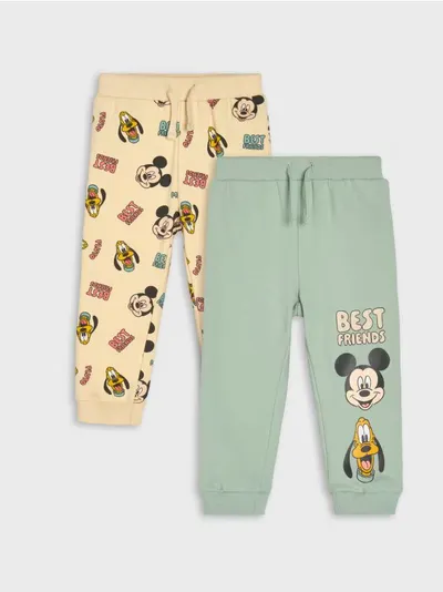 Fleece jogger pantalone 2 pack Mickey Mouse