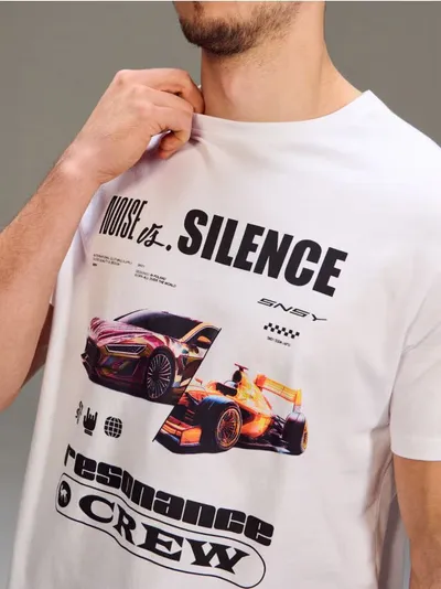 Pamučna majica s printom