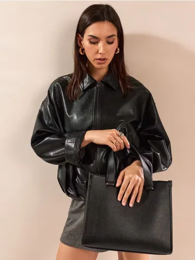 Shopper torba od imitacije kože