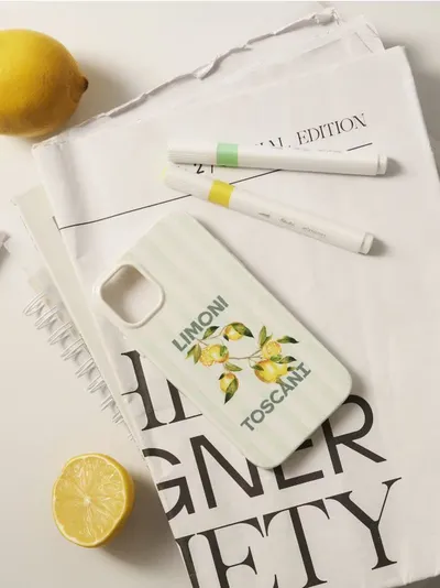 Maska za iPhone 11/XR s motivom limuna