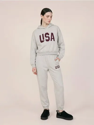 Hoodie s natpisom USA