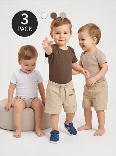 Set od 3 pamućnih body-a