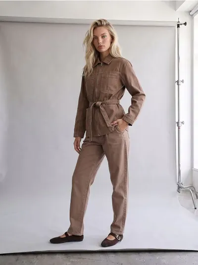 Teksas jakna s remenom
