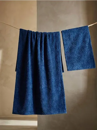 Set peškira s reljefnim dezenom 2 pack