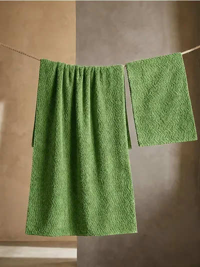 Set peškira s reljefnim dezenom 2 pack