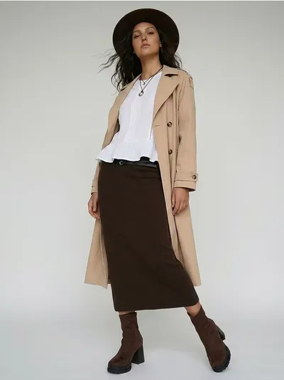 Bluza sa ажur detaljima sa dodatkom viskoze