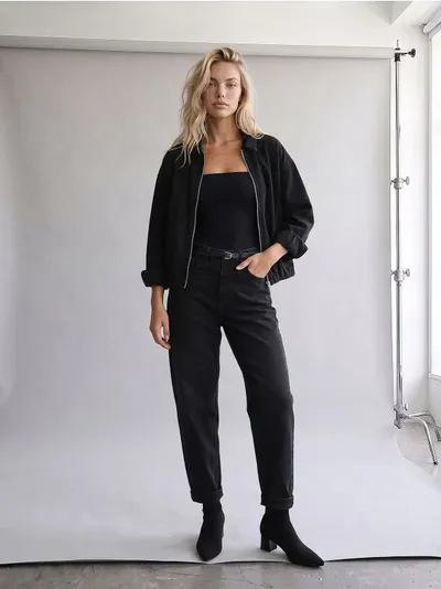 Traper bomber jakna s kragnom