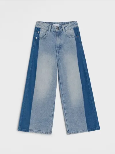 Wide leg farmerke sa ispranim efektom