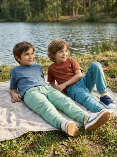 Cargo jogger trenerka hlače 2 pack