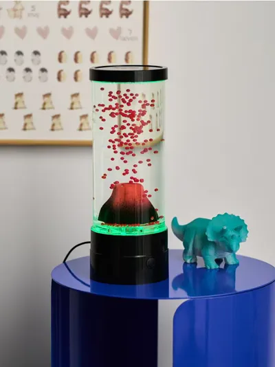 Dekorativna LED lampa s vulkanom