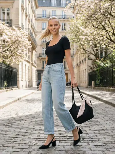 Prilagođeni basic body sa kratkim rukavima