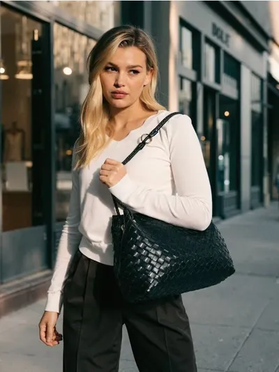 Torba vrećastog oblika od eko kože