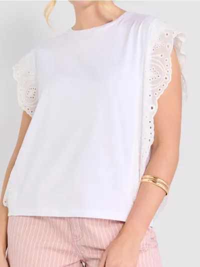 Bluza s ukrasnom čipkom