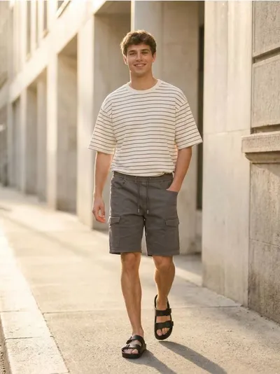 Teksas jogger šorc