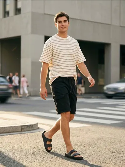 Teksas jogger šorc
