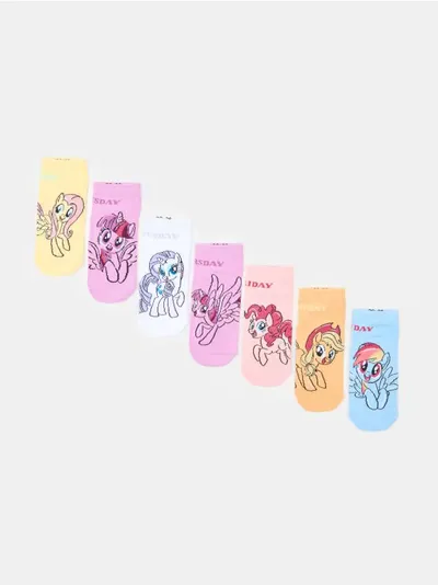 Čarape My Little Pony sa Danima Nedelje 7 kom