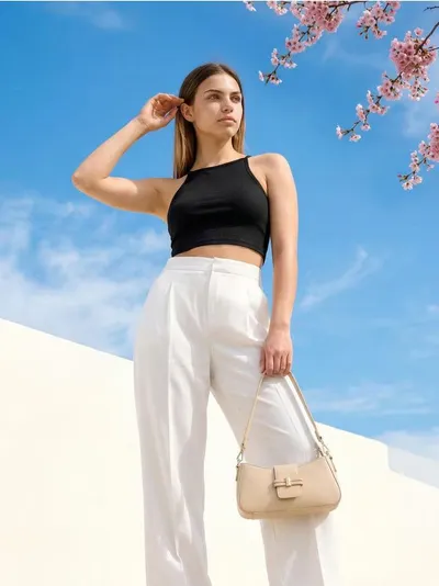 Rebrasti crop top