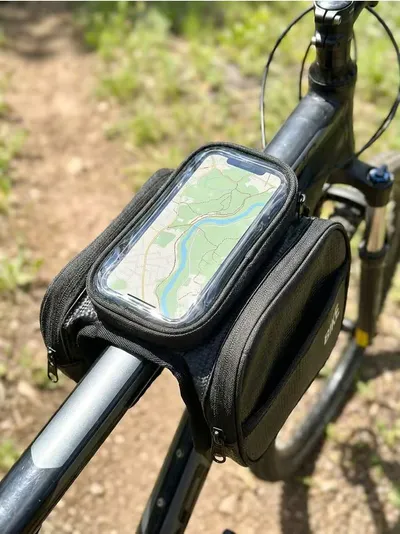 Torba za bicikl s džepom za telefon