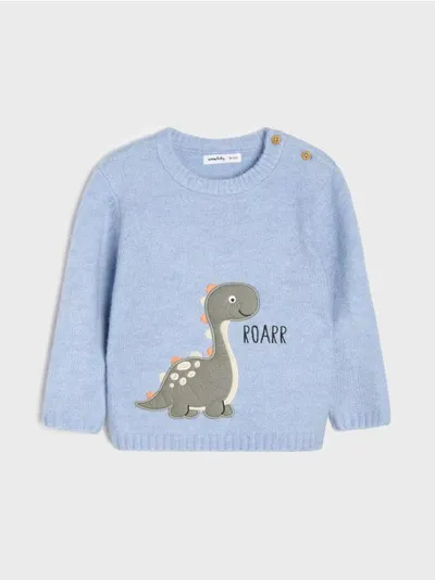 Džemper s motivom dinosaura