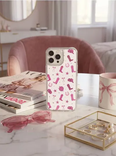 Maska za telefon sa kaubojskim printom iPhone 15