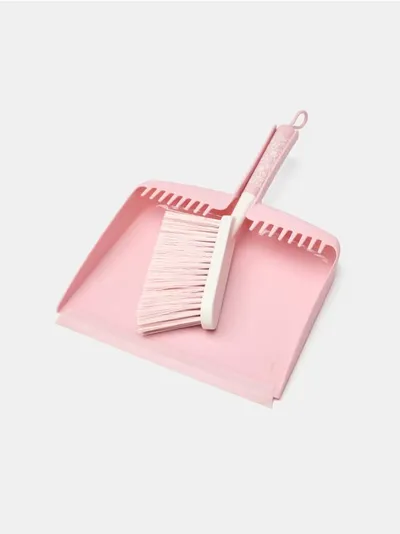 Set metlice i lopatice sa cvjetnim motivom 2 pack