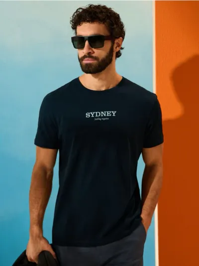 Pamučna majica s natpisom Sydney