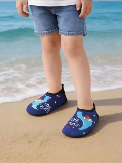 Cipele za plažu sa motivom dinosaura
