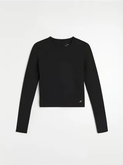 Sportska majica s dugim rukavima slim fit Gym Hard