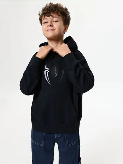 Hoodie s printom Spider-Man