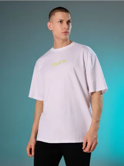 Pamučna majica s natpisom Whateva