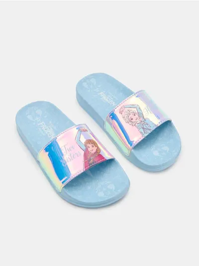 Papuče sa sjajnim efektom Frozen