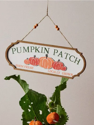 Viseća dekoracija s natpisom „Pumpkin Patch“