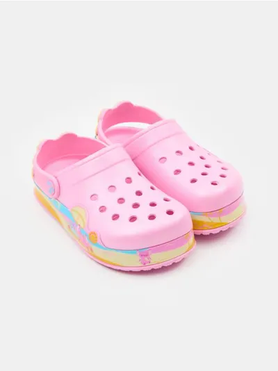 Klompe sa kaišem na peti i LED osvjetljenjem Stitch