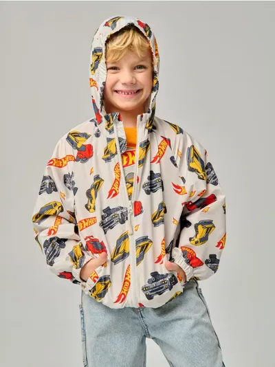 Jakna otporna na vjetar Hot Wheels
