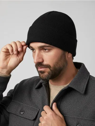 Beanie kapa s mješavinom viskoze