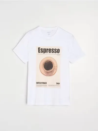Pamučna majica s printom Espresso