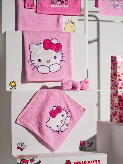 Set peškira i traka za glavu Hello Kitty