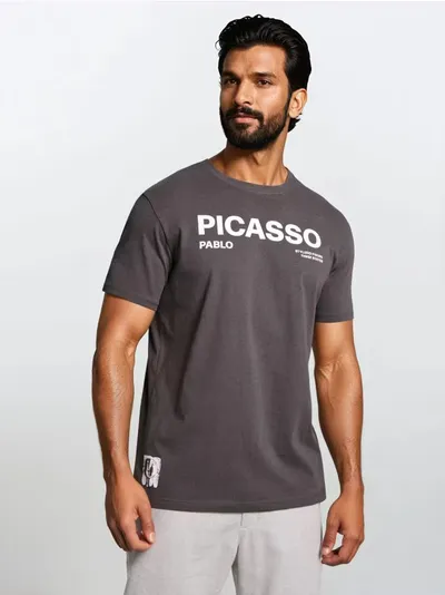 Pamučna majica na pruge Picasso