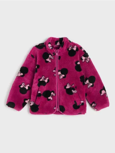 Jakna na rajsferšlus bez kapuljače Minnie Mouse