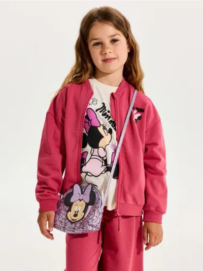 Torba sa svjetlucavom završnom obradom Minnie Mouse