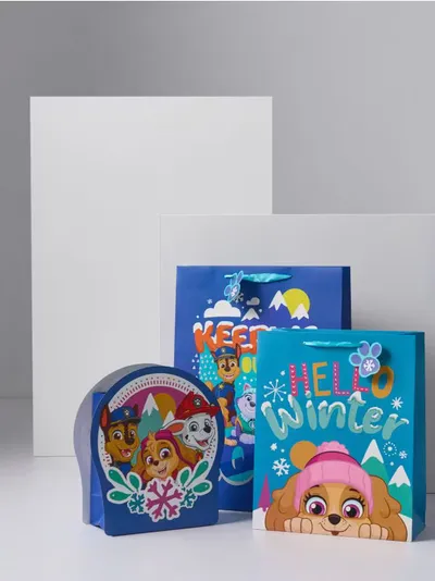 Novogodišnje poklon vrećice PAW Patrol 3 komada
