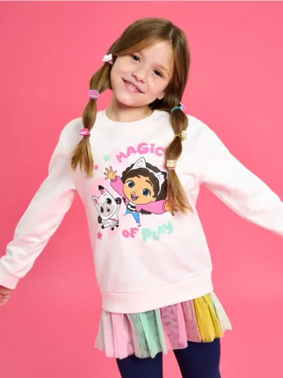 Dukserica s tilom Gabby's Dollhouse