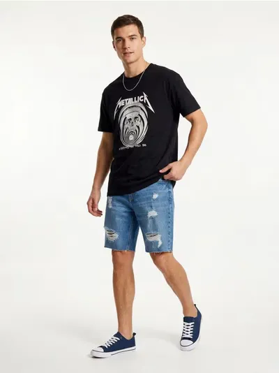 Pamučna majica s printom Metallica