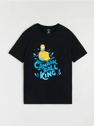 Pamučna majica s printom The Simpsons
