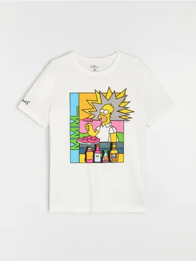 Pamučna majica s printom The Simpsons