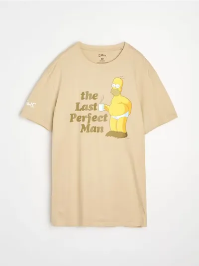 Pamučna majica s printom The Simpsons
