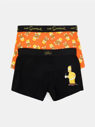 Pamučne bokserske gaće 2 pakovanja The Simpsons
