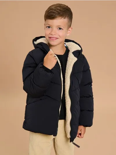 Puffer jakna s kapuljačom