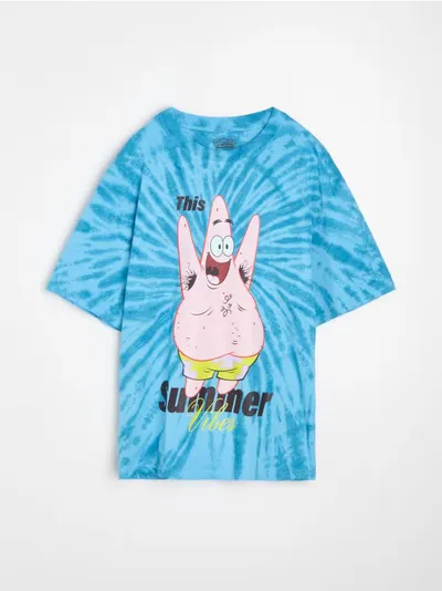Pamučna majica s printom SpongeBob